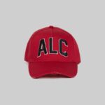 Akcesoria Alcott cappello con visiera e con patch rd2 czerwony średni mężczyźni 2TXFF6655