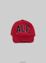 Akcesoria Alcott cappello con visiera e con patch rd2 czerwony średni mężczyźni 2TXFF6655