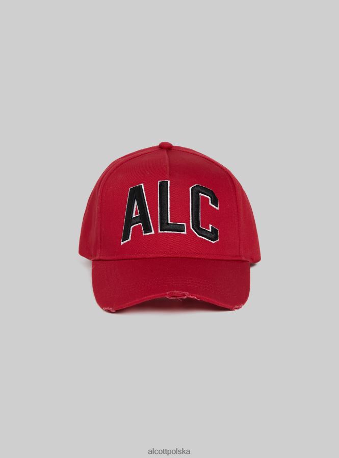 Akcesoria Alcott cappello con visiera e con patch rd2 czerwony średni mężczyźni 2TXFF6655 - Image 1