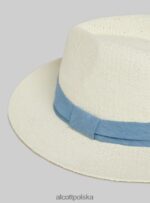 Akcesoria Alcott cappello intrecciato wh2 biały mężczyźni 2TXFF6699 - Image 2