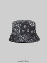 Akcesoria Alcott cappello pescatore con stampa paisley odwracalne bk1 czarny mężczyźni 2TXFF6523 - Image 2