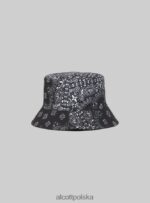 Akcesoria Alcott cappello pescatore con stampa paisley odwracalne bk1 czarny mężczyźni 2TXFF6523 - Image 3