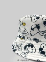 Akcesoria Alcott cappello pescatore stempa snoopy biały mężczyźni 2TXFF6409 - Image 4