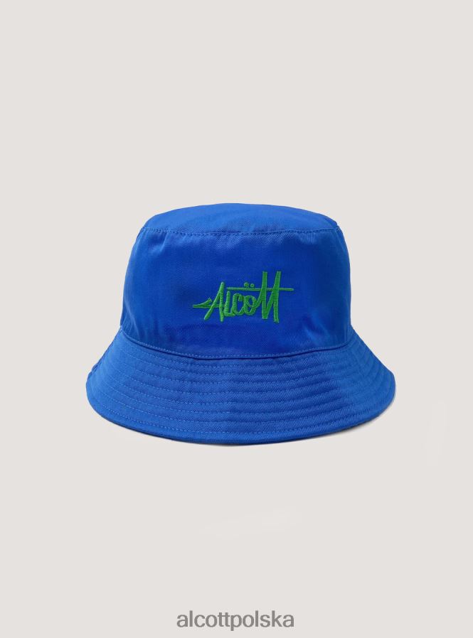 Akcesoria Alcott cappello pescatore z ricamo c330 pomarańczowy mężczyźni 2TXFF61211 - Image 2