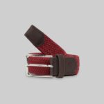 Akcesoria Alcott cintura intrecciata bk1 czarny mężczyźni 2TXFF61208