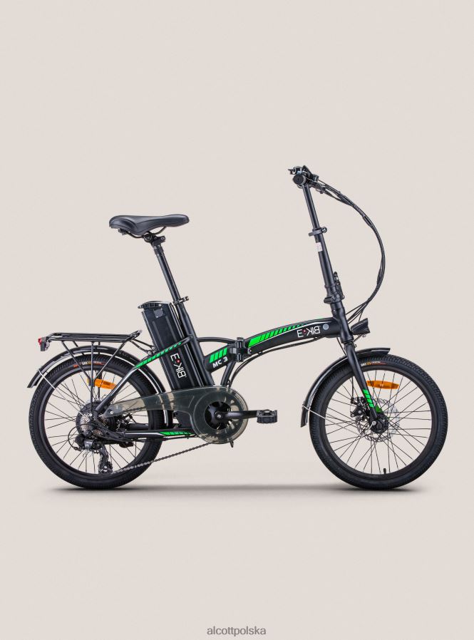 Akcesoria Alcott elektryczny rower składany ebike rks 250w bateria litowa shimano czarny mężczyźni 2TXFF6561 - Image 1