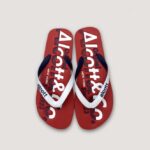 buty Alcott klapki z logo niebieska marynarka wojenna mężczyźni 2TXFF61112