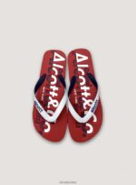 buty Alcott klapki z logo niebieska marynarka wojenna mężczyźni 2TXFF61112