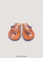 buty Alcott klapki z logo niebieska marynarka wojenna mężczyźni 2TXFF6616 - Image 3