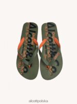 buty Alcott klapki z logo niebieska marynarka wojenna mężczyźni 2TXFF6810 - Image 2