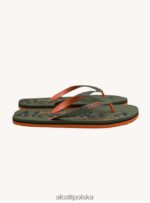 buty Alcott klapki z logo niebieska marynarka wojenna mężczyźni 2TXFF6810 - Image 3