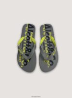 buty Alcott klapki z logo niebieska marynarka wojenna mężczyźni 2TXFF6812