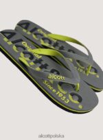 buty Alcott klapki z logo niebieska marynarka wojenna mężczyźni 2TXFF6812 - Image 4