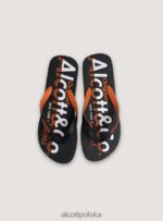 buty Alcott klapki z logo niebieska marynarka wojenna mężczyźni 2TXFF6960 - Image 2