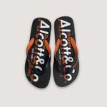 buty Alcott klapki z logo niebieska marynarka wojenna mężczyźni 2TXFF6960