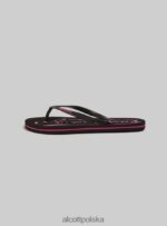 buty Alcott logo infradito c6575 zielony kobiety 2TXFF6133 - Image 6
