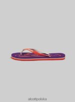 buty Alcott logo infradito c6575 zielony kobiety 2TXFF6170 - Image 6