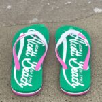 buty Alcott logo infradito c6575 zielony kobiety 2TXFF6242