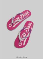 buty Alcott logo infradito c6575 zielony kobiety 2TXFF6441 - Image 4