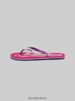 buty Alcott logo infradito c6575 zielony kobiety 2TXFF6441 - Image 6