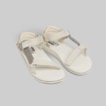 buty Alcott sandali w gomma con chiusura a strappo bk1 czarny mężczyźni 2TXFF6619