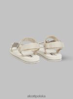 buty Alcott sandali w gomma con chiusura a strappo bk1 czarny mężczyźni 2TXFF6619 - Image 4