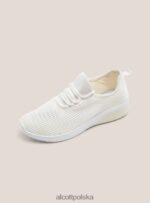 buty Alcott Scarpe w Tessuto Leggero traforato wh2 biały kobiety 2TXFF6548 - Image 3