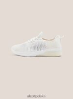 buty Alcott Scarpe w Tessuto Leggero traforato wh2 biały kobiety 2TXFF6548 - Image 6