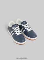 buty Alcott trampki z kontrastem na2 granatowy średni mężczyźni 2TXFF61070 - Image 2