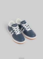 buty Alcott trampki z kontrastem na2 granatowy średni mężczyźni 2TXFF61070