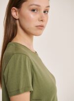 odzież Alcott bawełniana koszulka typu oversize biały kobiety 2TXFF6257