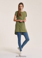odzież Alcott bawełniana koszulka typu oversize biały kobiety 2TXFF6257 - Image 4