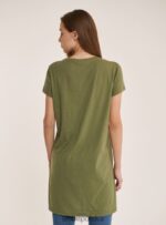 odzież Alcott bawełniana koszulka typu oversize biały kobiety 2TXFF6257 - Image 5