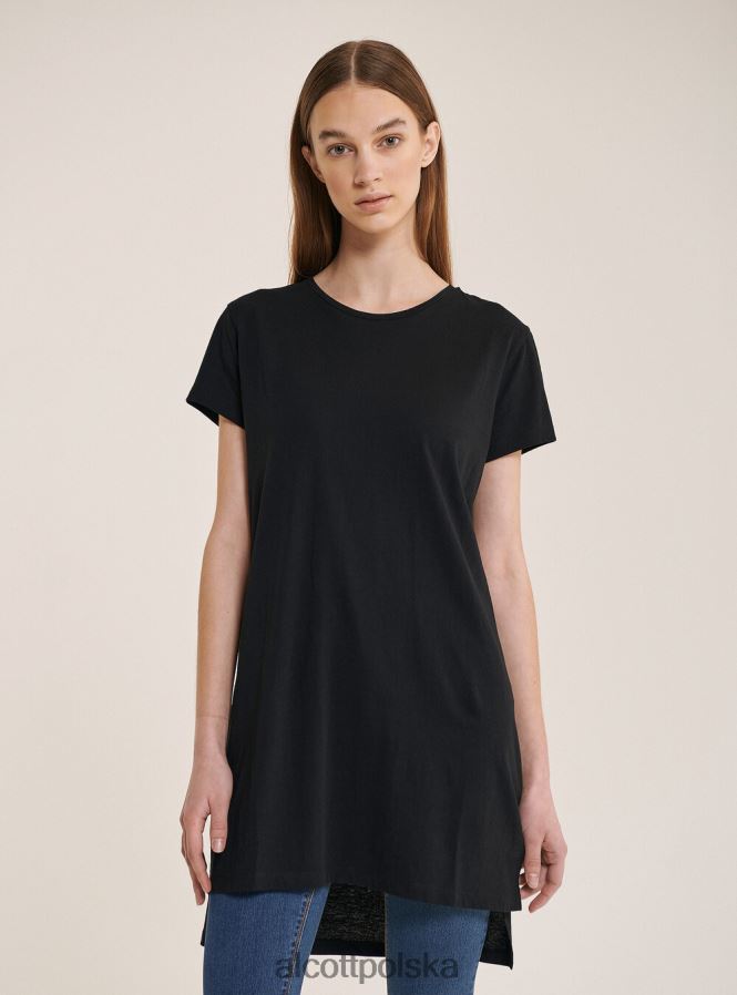 odzież Alcott bawełniana koszulka typu oversize biały kobiety 2TXFF6325 - Image 2