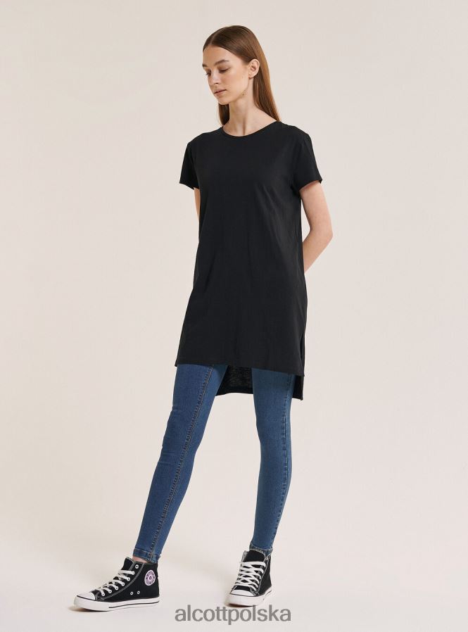 odzież Alcott bawełniana koszulka typu oversize biały kobiety 2TXFF6325 - Image 3