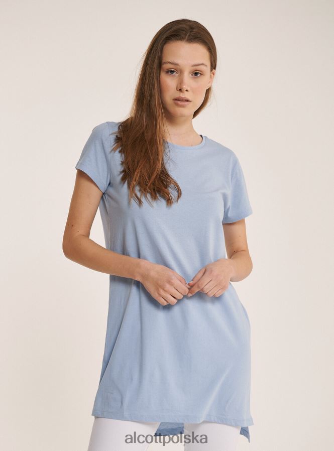odzież Alcott bawełniana koszulka typu oversize biały kobiety 2TXFF6350 - Image 3