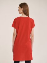 odzież Alcott bawełniana koszulka typu oversize biały kobiety 2TXFF6351 - Image 5