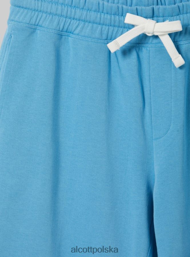 odzież Alcott bawełniane bermudy typu jogger bk1 czarny mężczyźni 2TXFF6970 - Image 7