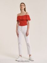 odzież Alcott bawełniane body z falbankami c2274 lazurowy kobiety 2TXFF6395 - Image 4