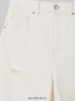 odzież Alcott Bermudy w dżinsowym longline d006 lazur kobiety 2TXFF6414 - Image 3