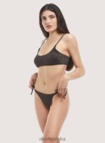 odzież Alcott Biustonosz od bikini wykonany z materiału pochodzącego z recyklingu c704 zielony kobiety 2TXFF6335 - Image 2