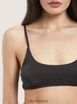 odzież Alcott Biustonosz od bikini wykonany z materiału pochodzącego z recyklingu c704 zielony kobiety 2TXFF6335 - Image 3