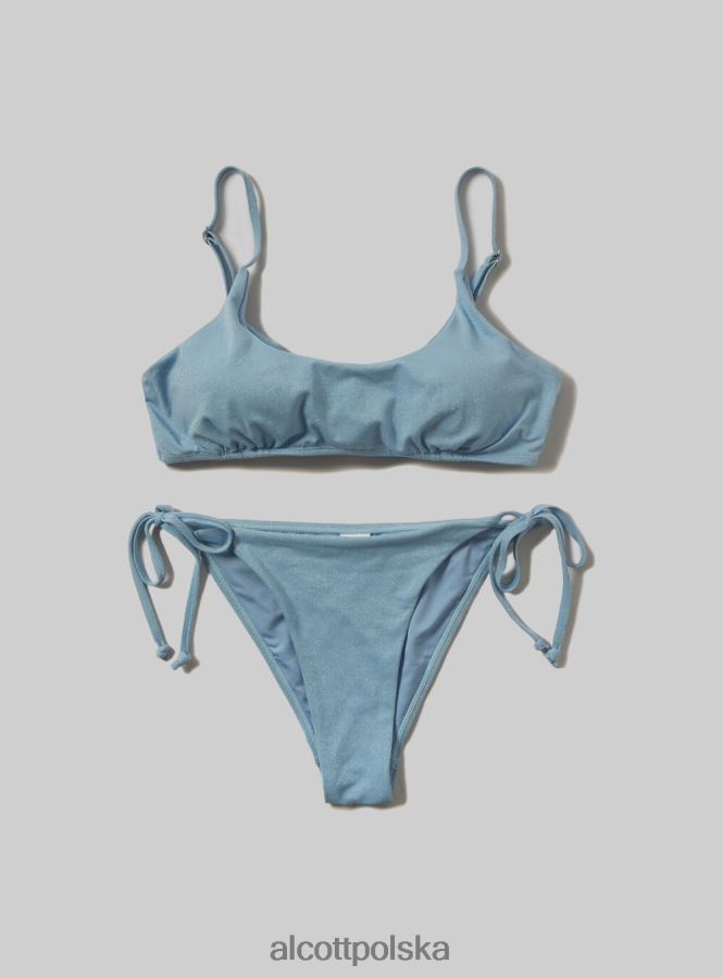 odzież Alcott Biustonosz od bikini wykonany z materiału pochodzącego z recyklingu c704 zielony kobiety 2TXFF6336 - Image 5