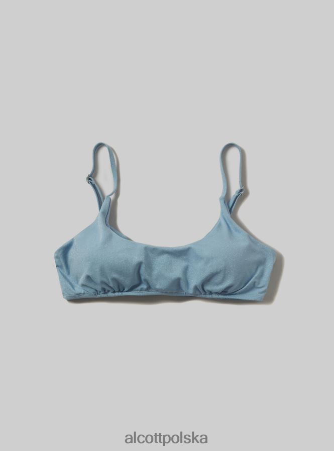 odzież Alcott Biustonosz od bikini wykonany z materiału pochodzącego z recyklingu c704 zielony kobiety 2TXFF6336 - Image 6