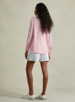 odzież Alcott blusa w puro lino wh2 biały kobiety 2TXFF6224 - Image 5