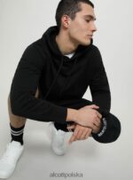 odzież Alcott bluza z kapturem i kieszenią kangurką wh1 ecru mężczyźni 2TXFF6682 - Image 2
