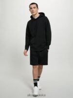 odzież Alcott bluza z kapturem i kieszenią kangurką wh1 ecru mężczyźni 2TXFF6682 - Image 5