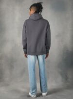 odzież Alcott bluza z kapturem i kieszenią kangurką wh2 biały mężczyźni 2TXFF6829 - Image 5