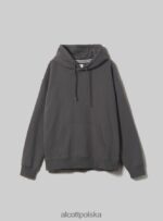 odzież Alcott bluza z kapturem i kieszenią kangurką wh2 biały mężczyźni 2TXFF6829 - Image 6