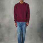 odzież Alcott bluza z okrągłym dekoltem wh2 biały mężczyźni 2TXFF61008